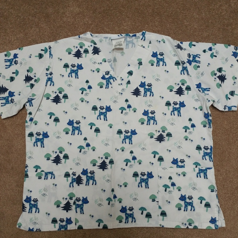 Scrub top